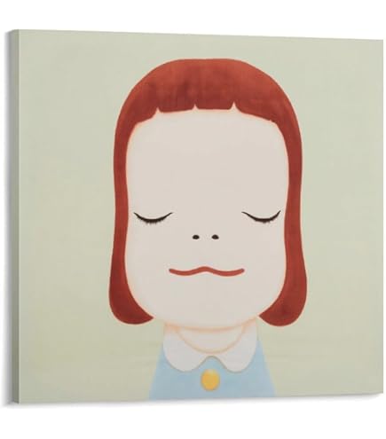 Amazon.co.jp: 奈良美智 ポスター [手旗信号少女(特別額装版